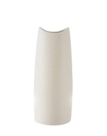Riso dekoratívna váza 17x12x46 krémová