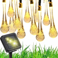 LED svietidlá SOLAR GARLAND Garden Light 10m