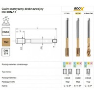 ZÁVITNÍK M20X1,5 DIN-374B (6H) HSSE TIN 800X