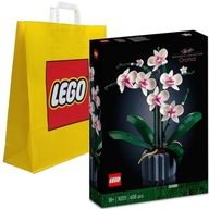 LEGO ICONS 10311 Kvety - Orchidea + Taška zadarmo s logom LEGO