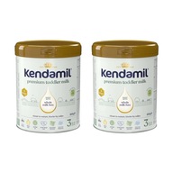 Mlieko pre juniorov KENDAMIL Premium 3 HMO+ 2x 800 g bez pridaných olejov