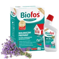 Práškový prípravok do septikov 1kg Biofos Professional + WC Bio Gel 500ml ECO