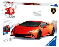 3D puzzle Lamborghini Huracan Evo arancio