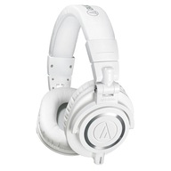 AUDIO-TECHNICA ATH-M50XWH Limited Edition počúva