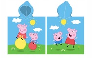 PEPPA PIG PEPA GEORGE PONCHO OHÚŠKA S KAPUCNOU