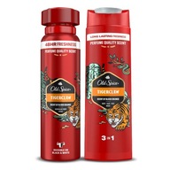 Old Spice Tiger Claw Set Dezodorant v spreji 150ml + šampón 3v1 400ml