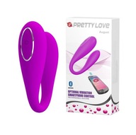 VIBRÁTOR PRE PÁRY PRETTY LOVE AUGUST BLUETOOTH