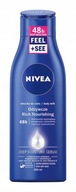 NIVEA výživné telové mlieko 250ml hydratačné