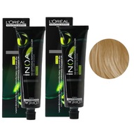 Loreal Inoa 10 bezamoniaková farba na vlasy 2x60g sada na veľmi svetlé blond vlasy