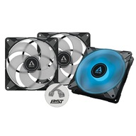 Sada ventilátorov ARCTIC P14 PWM PST RGB BK 3 ks