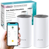 DOMÁCI WI-FI SYSTÉM TP-LINK DECO E4 (2-balenie)