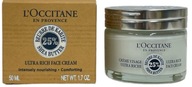 L'Occitane Shea Ultra Rich upokojujúci krém na tvár 25% na tvár 50ml originál