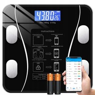 Kúpeľňová váha 180 kg Bluetooth Electronic + BATÉRIE VRÁTANE