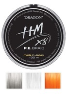 HM X8 P.E.BRAID oplet 135m 0,12mm11,90kg DRAGO