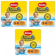 Plienky Huggies Swim 5-6 12-18kg 3x11 ks.