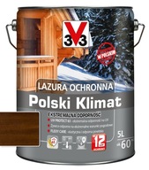 V33 Mimoriadne odolná lazúra na drevo TEK 5L