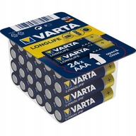 VARTA LONGLIFE alkalické batérie LR3 AAA 24 ks