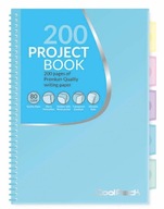 COOLPACK COLLECTION BOOKBOOK PP B5 200 listov modrá