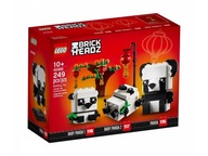 LEGO 40466 BrickHeadz pandy čínskeho nového roka