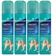 4 x NIVELAZIONE DEODORANT NA NOHY 4V1 180 ML Osviežujúce potenie