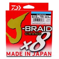 DAIWA J-BRAID GRAND X8 BRIDGE 0,13MM 135M MODRÁ