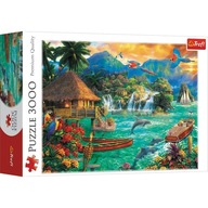 PUZZLE 3000 Život na ostrove TREFL 33072