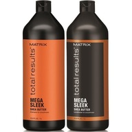 MATRIX MEGA SLEEK SHAMPOO 1000ML + CONDITIONER 1000ML