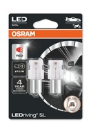 Osram LEDriving SL P21W červený 2 kusy