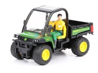 BRUDER 02490 John Deere Gator sklápač s vodičom