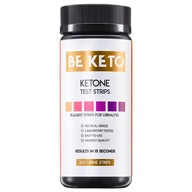 Keto ketónové testovacie prúžky BeKeto 200ks Ketosis