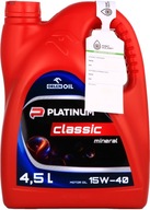 ORLEN PLATINUM CLASSIC MINERAL 15W40 - 4,5L