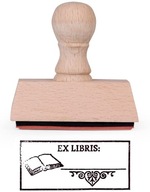 PEČIATKA DO KNIHY EX LIBRIS 6,5x3cm