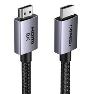 UZELENÝ KÁBEL VIDEO KÁBEL HDMI 2.1 HDR 3D UHD 4K 240HZ 8K 60HZ 48GBPS 3M