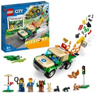 LEGO City 60353 Misie na záchranu divokých zvierat