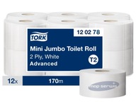 Jumbo T2 Tork 120278 Univerzálny toaletný papier 12 roliek v balení!