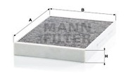 CUK 34 003 MANN-FILTER Filter na vetranie priestoru