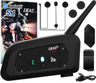 EJEAS V6 PRO MOTORCYCLE INTERCOM Bluetooth 1200M 850mAh IP redukcia šumu