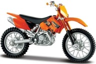 KTM 525 SX na stojane modelu Maisto 1:18