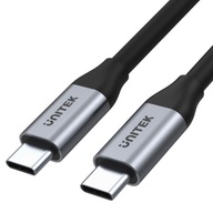 Unitek C14091ABK USB-C kábel USB-C 20V 2A 2m PD QC