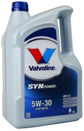 VALVOLINE SYNPOWER ENV C2 5w30 PSA B71 Fiat 5l