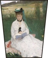 Čítanie obrazovky (portrét Edmy Morisot) Morisot