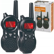 DENVER 2x WALKWAY WALKIE TALKIE VOX SET