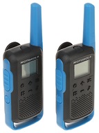 SADA 2 RÁDIOVÝCH TELEFÓNOV PMR MOTOROLA-T62/BLUE