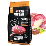 PAN MEAT Krmivo pre mačky Teľacie mäso Kačica 1,6 kg