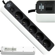 BRENNENSTUHL POWER STRIP 5xGN + vypínač 1,5m