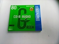 Maxell CD-R Audio Master Quality 80 1ks Zelená