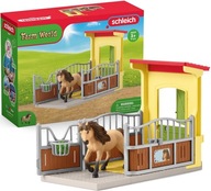 SCHLEICH 42609 HOTEL BOX, FARMA PRE ISLANDSKÉHO PONÍKA + SVET FARMY KONÍ