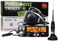 Rádio CB President Teddy ASC AM FM ANTENNA X6Y A1G