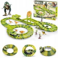 MEGA RACE TRACK XXXL DINOSAUR DINO PARK 168 ks.