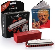 HOHNER GOLDEN MELODY PROGRESSIVE C + KNIHA